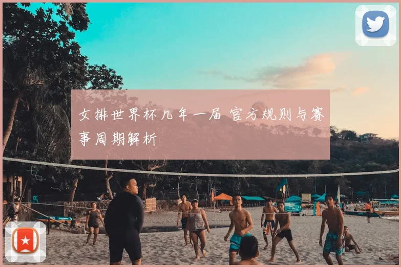 女排世界杯几年一届 官方规则与赛事周期解析